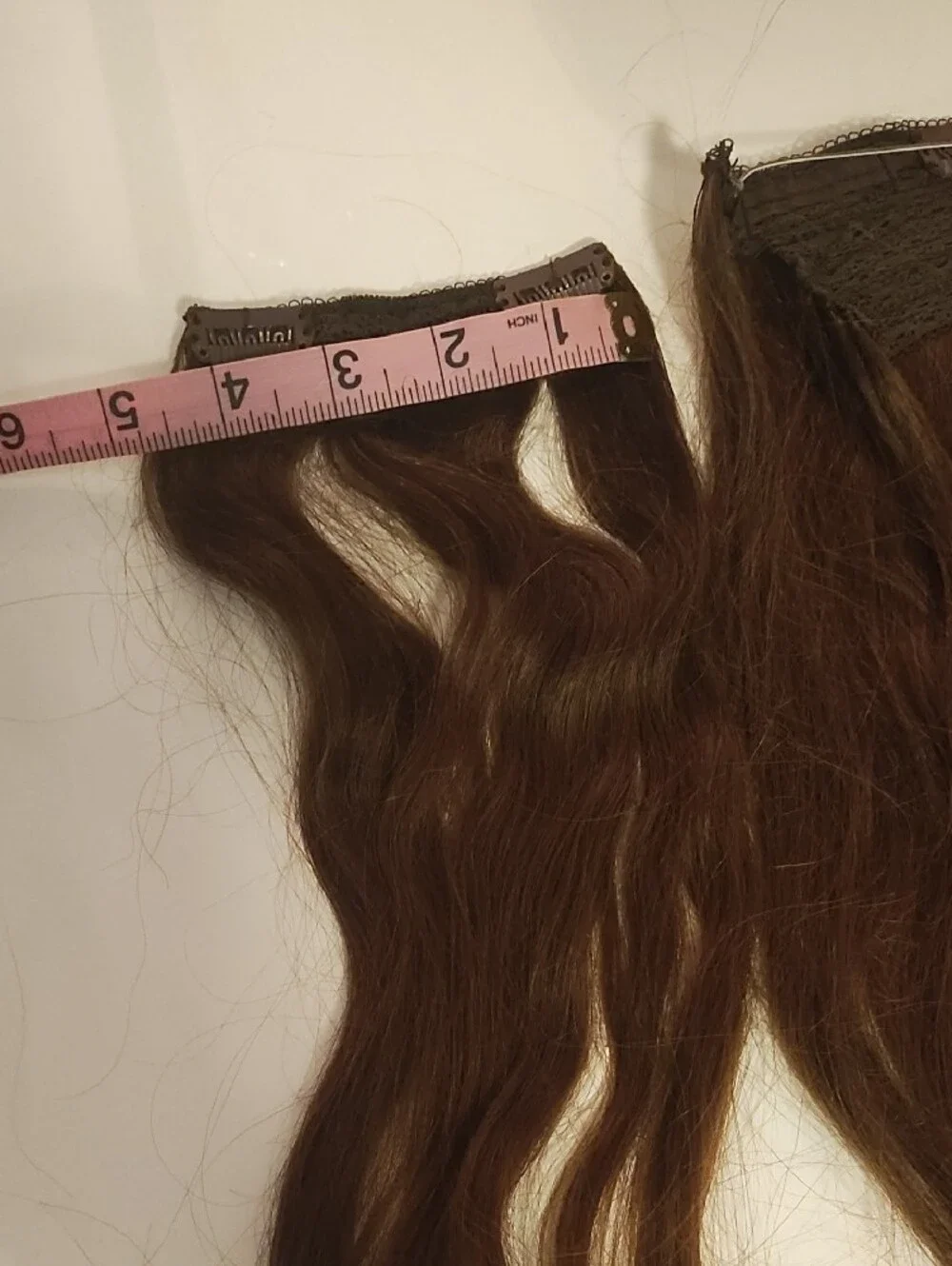 Natural Brown Wavy Clip-In Hair Extensions - Soft Volume